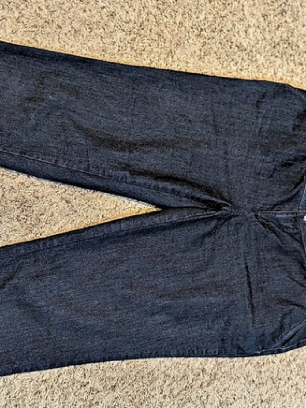 W62 Reform Cropped Jean Capris Dark Blue Woman Size 14